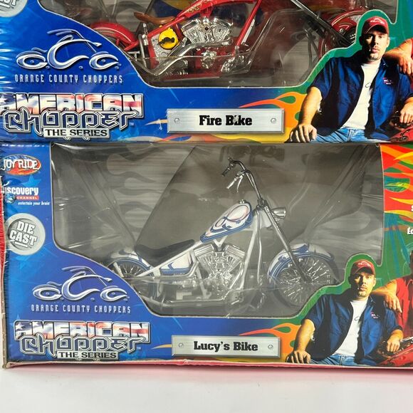 Orange County Choppers American Chopper Custom Value Pack Die Cast 1:18 Lot New - Picture 6 of 11